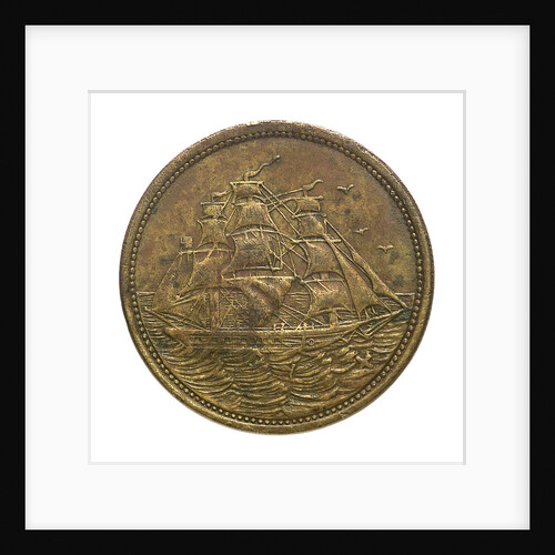 Advertisement check; obverse by unknown