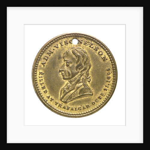 Medal commemorating Vice-Admiral Horatio Nelson (1758-1805); obverse by unknown