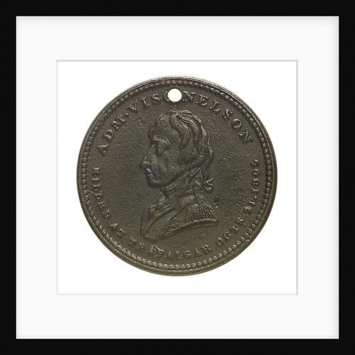Medal commemorating Vice-Admiral Horatio Nelson (1758-1805); obverse by unknown