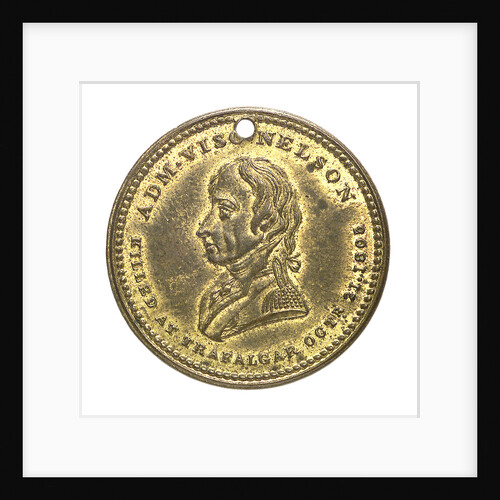Counter commemorating Vice-Admiral Horatio Nelson (1758-1805); obverse by unknown