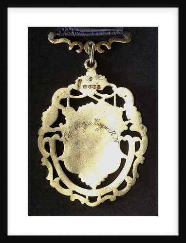 Medalet depicting the Arms of the City of Westminster; reverse by unknown