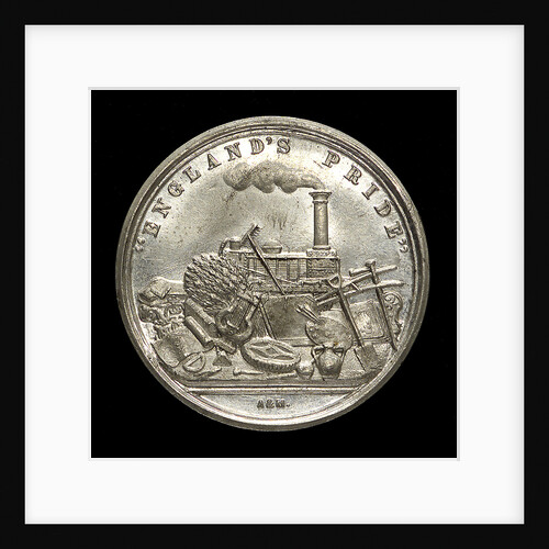 Counter commemorating Prince Albert; reverse by Allen & Moore
