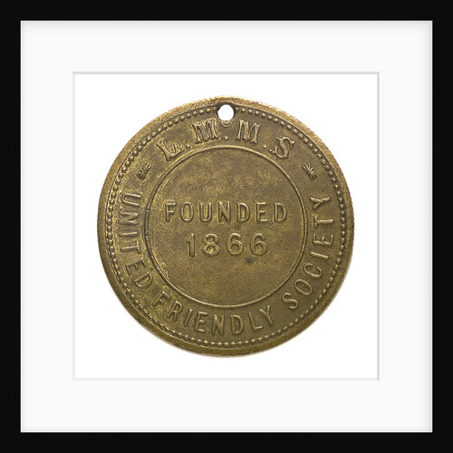 Counter commemorating the Liverpool Mercantile Marine Stokers, United Friendly Society; reverse by J. Park