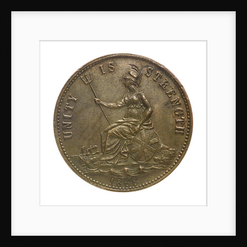 Counter commemorating the London Riggers and Mariners Union; obverse by unknown