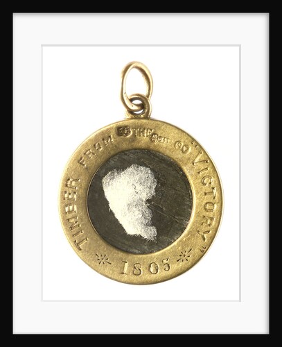 Badge commemorating The Royal Naval Exhibition, 1891; reverse by Unknown