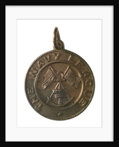 Badge of the The Navy League; obverse by unknown
