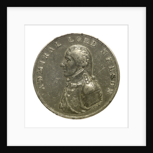 Badge commemorating the Trafalgar centenary, 1905; obverse by unknown