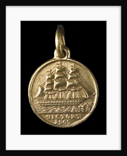 Badge commemorating the Trafalgar centenary, 1905; obverse by unknown