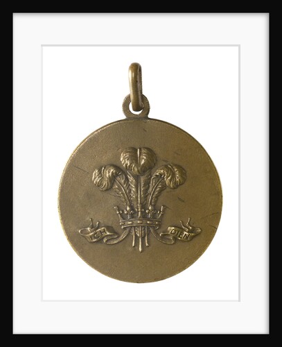 Medalet commemorating HMS 'Prince of Wales'; obverse by unknown