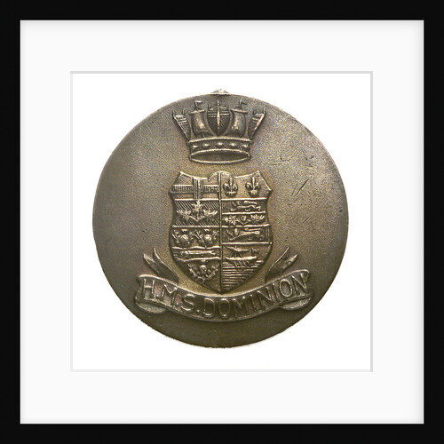 Medalet commemorating HMS 'Dominion'; obverse by W.M.C.