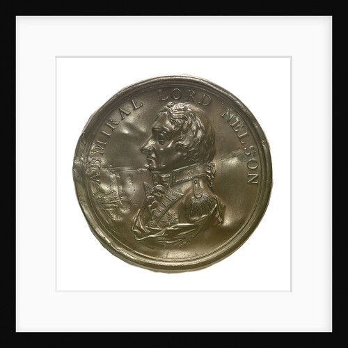 Medal commemorating Vice-Admiral Horatio Nelson (1758-1805); obverse by P. Wyon