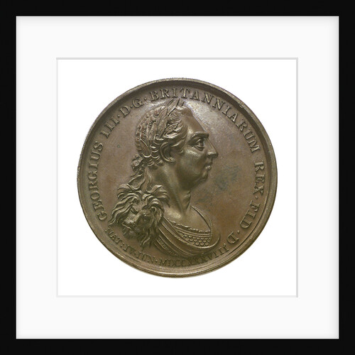 Medal commemorating the victories under George III; obverse by J. Westwood