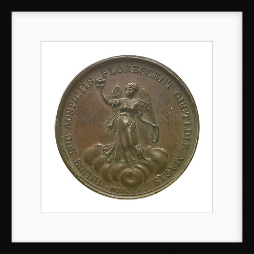 Medal commemorating the victories under George III; reverse by J. Westwood