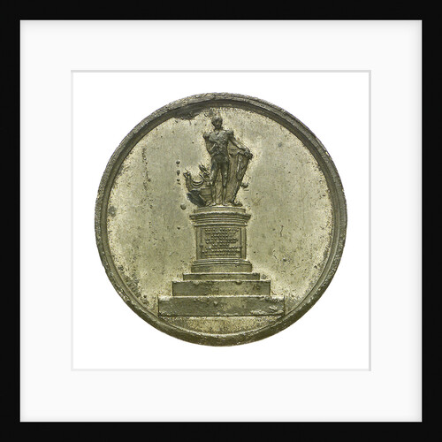 Medal commemorating the Nelson memorial, Birmingham; obverse by P. Wyon