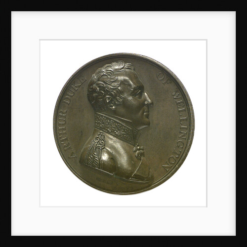Medal commemorating Vice-Admiral Horatio Nelson (1758-1805) and the Duke of Wellington; reverse by T. Webb