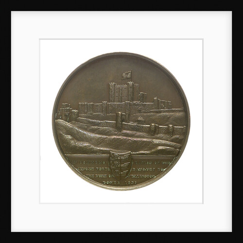 Medal commemorating Arthur Wellesley, 1st Duke of Wellington (1769-1852) and the Cinque Ports banquet, 1839; reverse by B. Wyon