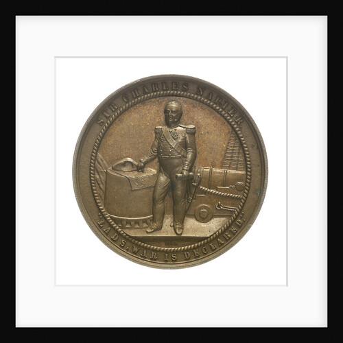 Medal commemorating Admiral Sir Charles Napier (1786-1860); obverse by Allen & Moore