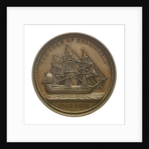 Medal commemorating Admiral Sir Charles Napier (1786-1860); reverse by Allen & Moore