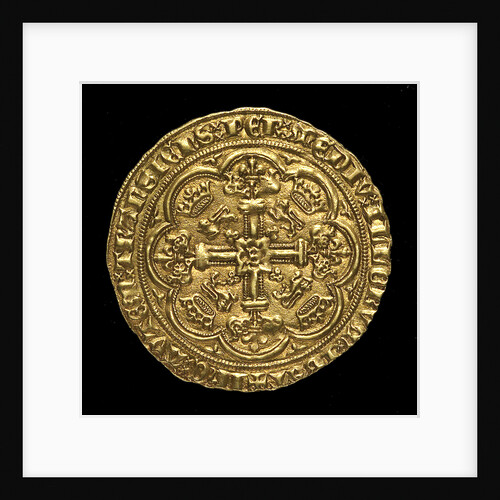 Battle of Sluys, 1340; obverse by unknown