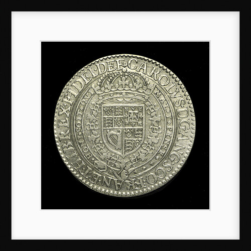 Coin pattern - shilling; reverse by N. Briot