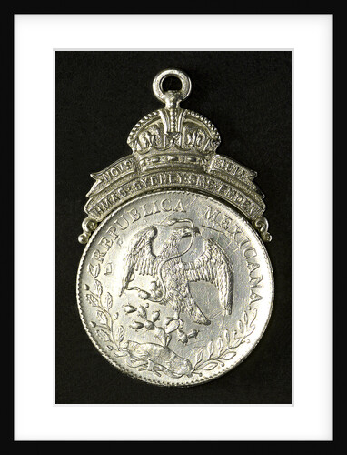 Mexican dollar commemorating HMAS 'Sydney' and SMS 'Emden'; obverse by W. Kerr