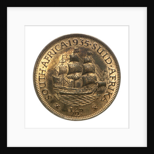 Halfpenny; reverse by unknown