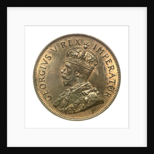 Penny; obverse by unknown
