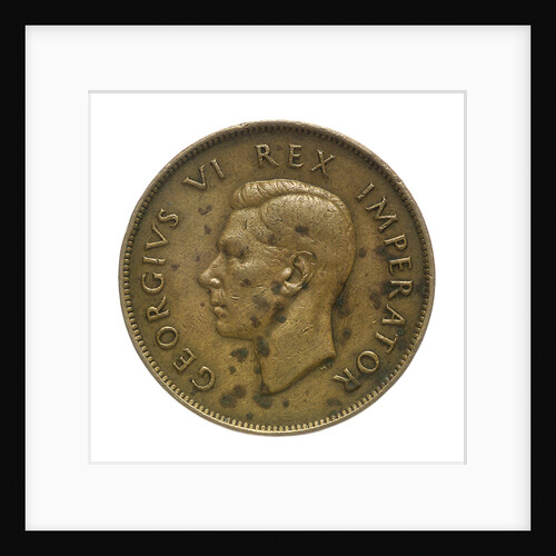 Penny; obverse by unknown