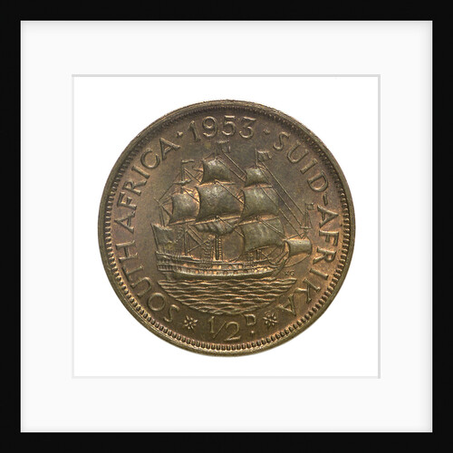 Halfpenny; reverse by unknown