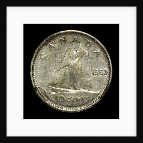 10 cents coin; reverse by unknown