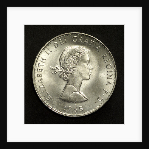 Sir Winston Churchill; obverse by unknown