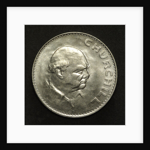 Sir Winston Churchill; reverse by unknown