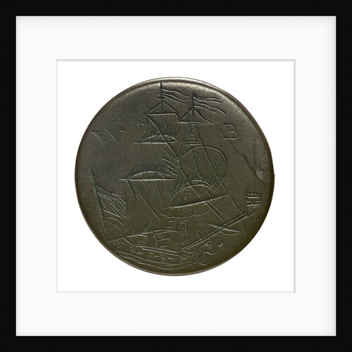 Halfpenny; reverse by unknown
