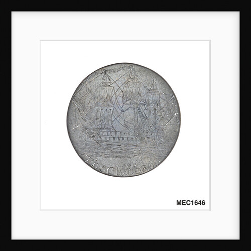 Engraved commemorative coin by unknown