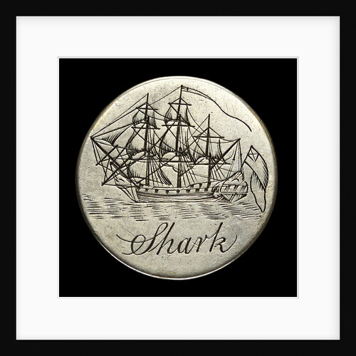Engraved commemorative coin; obverse by unknown