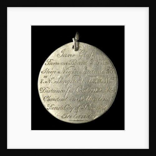 Engraved commemorative coin; obverse by Unknown