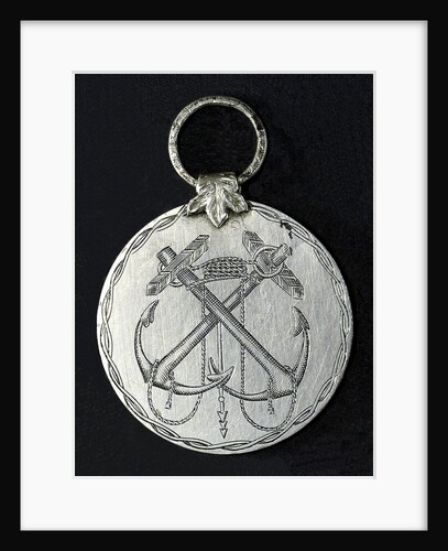 Engraved commemorative coin; obverse by unknown
