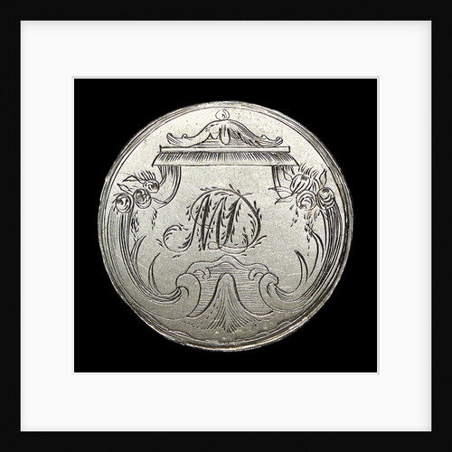 Engraved commemorative coin; reverse by unknown