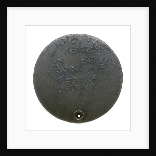 Love token; reverse by unknown