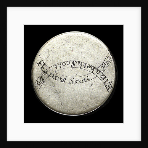 Engraved commemorative coin; reverse by unknown