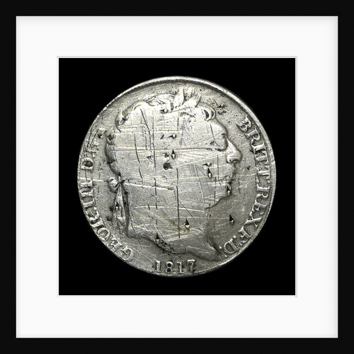 Sixpence; obverse by unknown