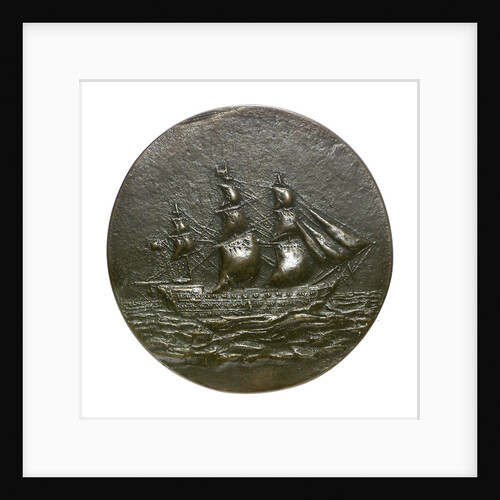 Medal commemorating the Admiral of the Fleet, Sir George Seymour (1787-1870); reverse by Feodora Gleichen