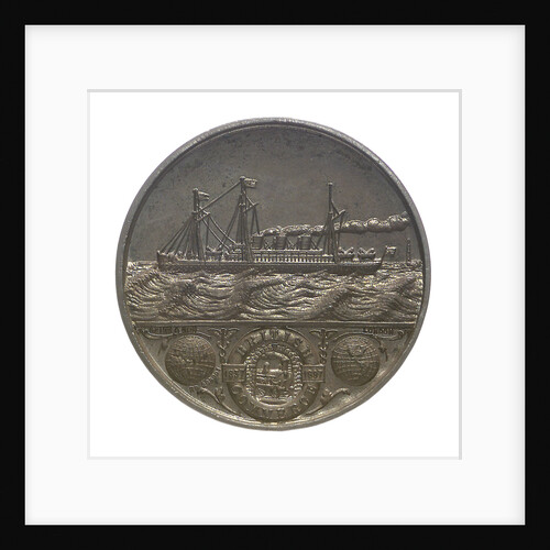 Medal commemorating British Commerce and Queen Victoria's Diamond Jubilee; reverse by Spink & Son Ltd.