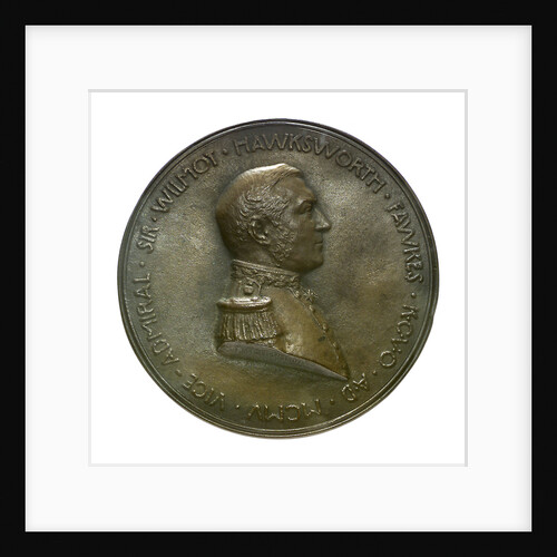 Medal commemorating the Vice Admiral Sir Wilmot H. Fawkes; obverse by T. Spicer Simson
