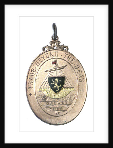 Medal commemorating trade beyond the seas; obverse by West