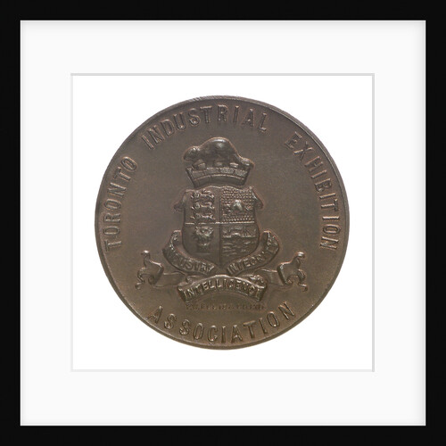 Medal commemorating the Toronto Industrial Exhibition and Admiral Lord Charles Beresford (1846-1919); reverse by P.W. Ellis & Co.