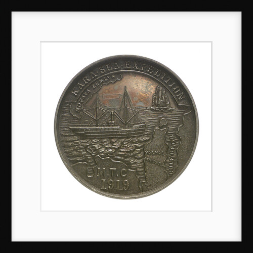 Medal commemorating the Kara Sea Expedition, 1919; obverse by Unknown