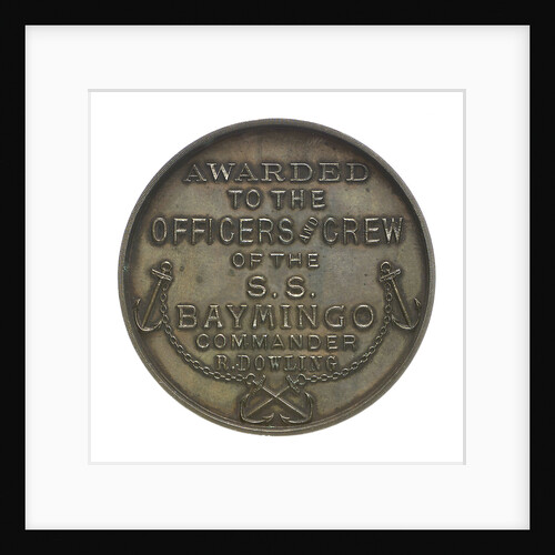 Medal commemorating the Kara Sea Expedition, 1919; reverse by unknown