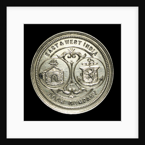 Medal commemorating the opening of Tilbury deep water docks, 1886; obverse by unknown