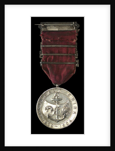Medal commemorating HMS 'Argonaut', China Station; reverse by unknown